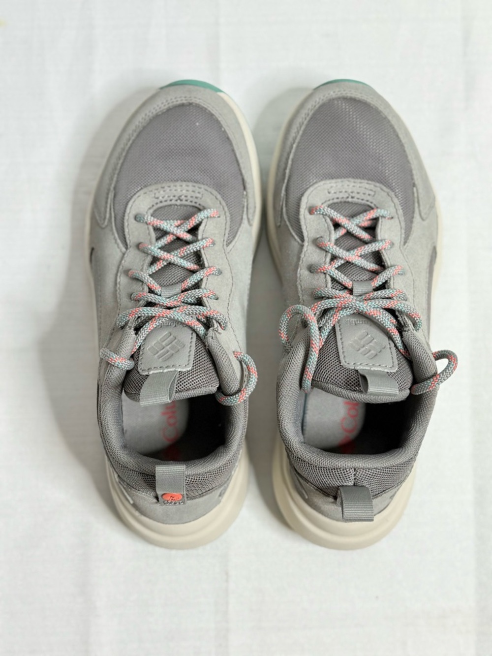 Columbia Women’s Pivot Mid Waterproof Trail Hiking Shoes Gray  6.5 - Picture 4 of 9